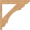 Ekena Millwork Olympic Slat Smooth Outlooker, Western Red Cedar, 5 1/2"W x 28"D x 28"H OUT06X28X28OLY06SWR - alternate 2
